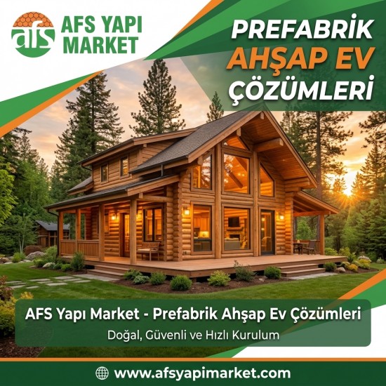 Prefabrik Ahşap Ev